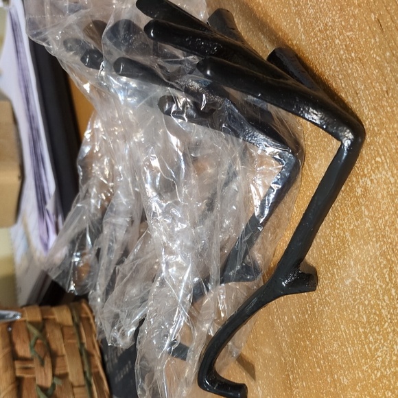 Christmas Stocking Hooks for Mantle, Holders Branch/Antler set of 5 NWT - Picture 6 of 6